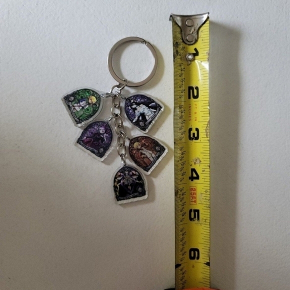 Overlord Keychains Lot of 8 Ainz Ooal Gown Albedo Shalltear Mare Aura - Picture 9 of 9